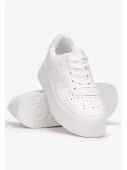 Adidasi barbati casual albi 12169 N10-2